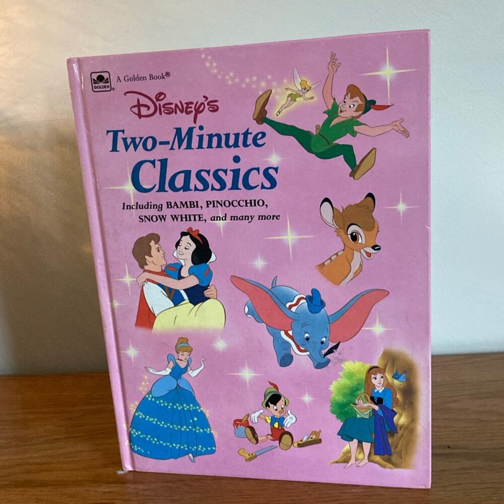 Disney's Two-Minute Classics | 1988 | Oversized Book